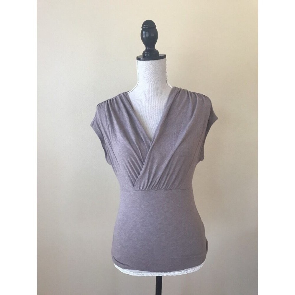 Anthropologie Postmark Drape & Twist Tee Sz S Knit